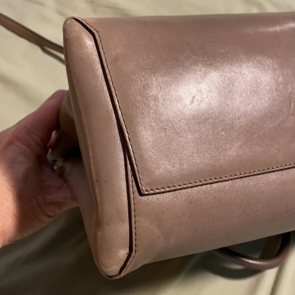 Coach grey leather handbag. - Picture 9 of 10